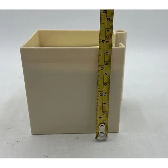 Vintage Notepad Plastic Paper Pen Holder Desk Organizer Stationery - Picture 13 of 13